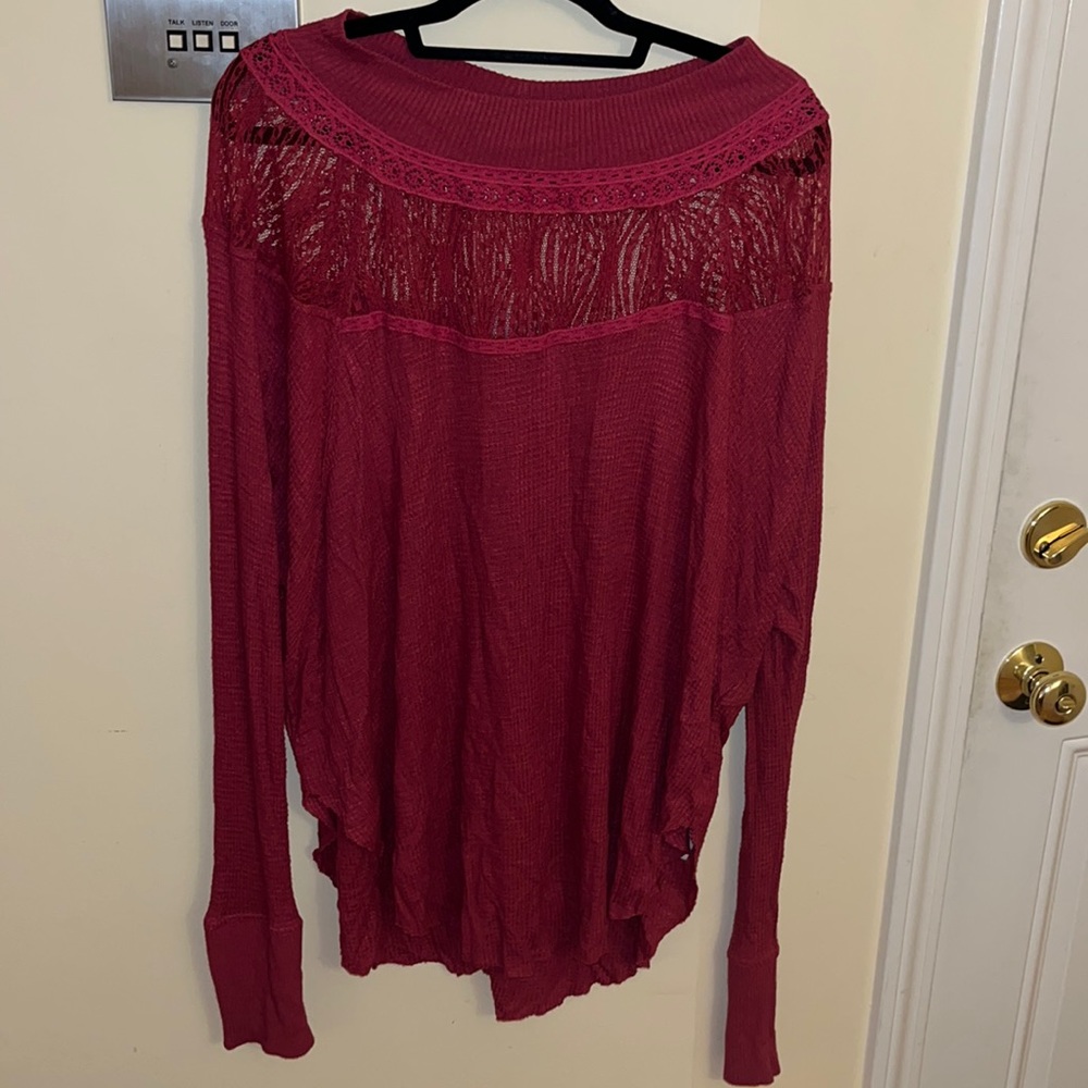 Long Sleeve Free People Top
